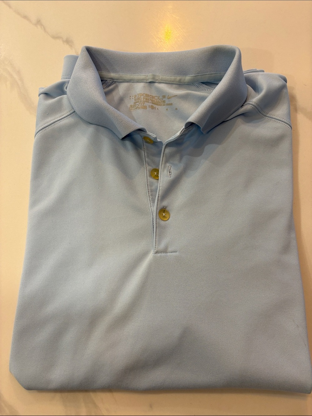 Nike Golf Men's Pale Blue Performance Polo